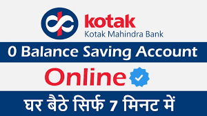 KOTAK ZERO BALANCE